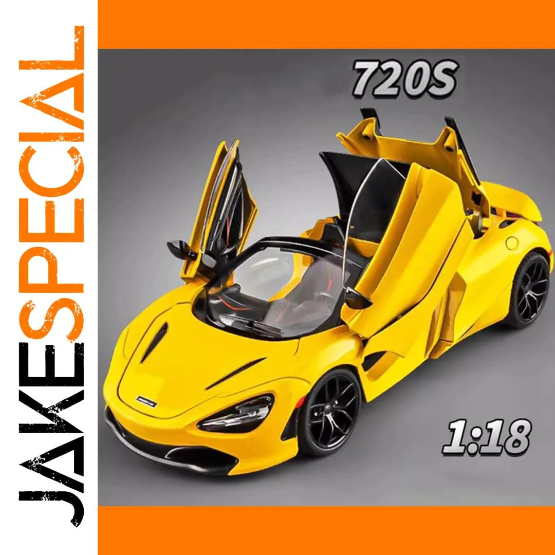 1:18 Scale McLaren 720S Diecast Model Car 1 1:18 Scale McLaren 720S Diecast Model Car