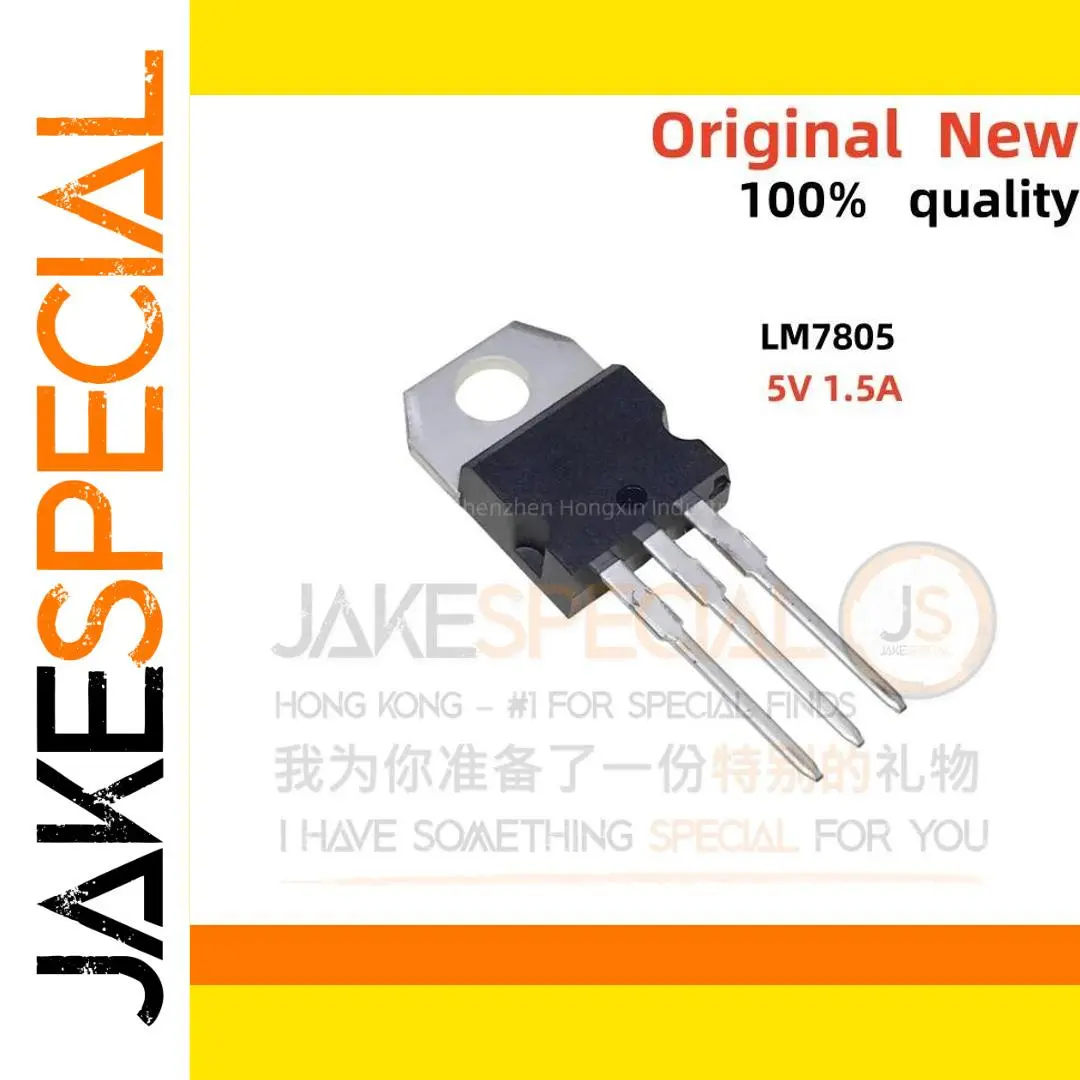 LM7805 Voltage Regulator Kit for Stable 5V Power 1 LM7805 Voltage Regulator Kit for Stable 5V Power