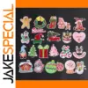 Cartoon Christmas Gift Bell Iron-On Patches