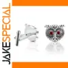 Silver OwlCufflinks for Men and Women