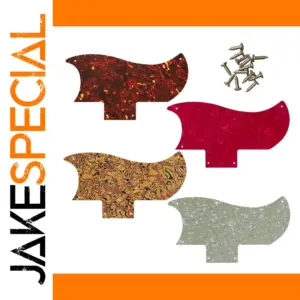 Custom SG 61 Guitar Pickguard with Vibrant Designs