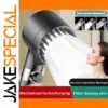 High-Pressure Black Shower Head with 3 Modes