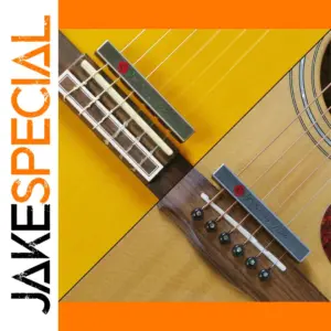 Silver Guitar Mute with Decorative Rose Design