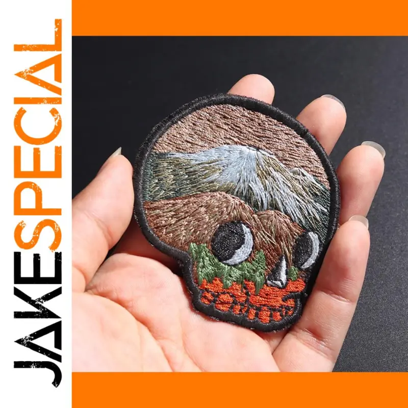 Discover the Unique Charm of the Snow Mountain Skeleton Embroidered Patch 1 9ac03df087284d9f9be916b4 product image
