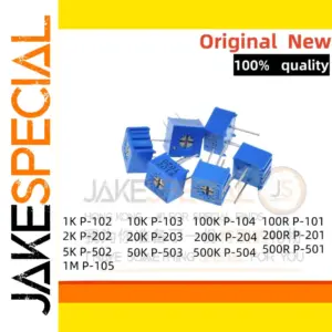 Precision Adjustable Resistor Set 10 pcs 100Ω-2MΩ