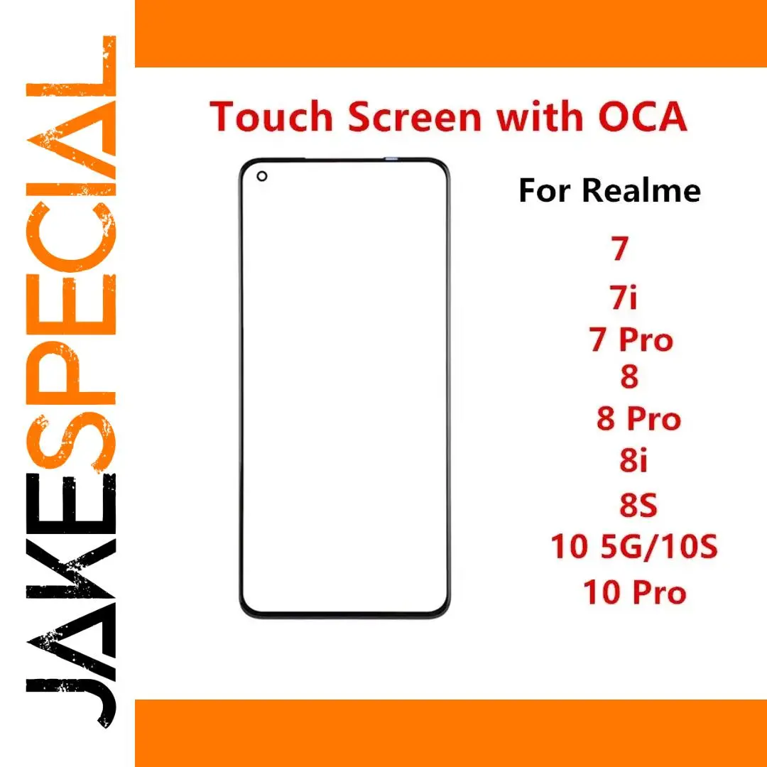 Realme Front Touch Panel Replacement for Models 7 Pro, 8 Pro 4G, 10 Pro 1 Realme Front Touch Panel Replacement for Models 7 Pro, 8 Pro 4G, 10 Pro
