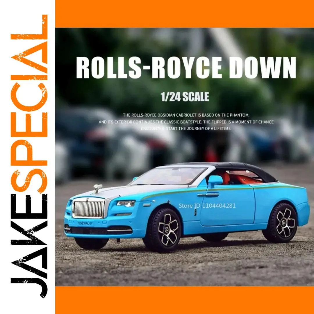 1:24 Scale Rolls-Royce Diecast Model Replica 1 1:24 Scale Rolls-Royce Diecast Model Replica