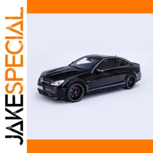 Mercedes-Benz C63 AMG 1:18 Scale Model in Black