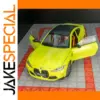 Vibrant Yellow BMW M4 G82 Diecast Model
