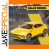Yellow 1:24 Urus Bison Diecast Model