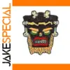 Funny Retro Totem Mask Brooch for Unisex