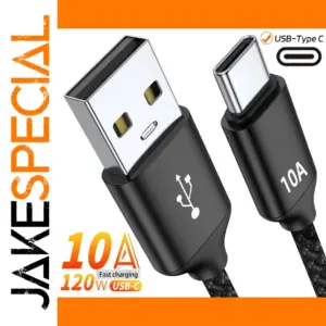 Durable Braided USB Type-C Charging Cable