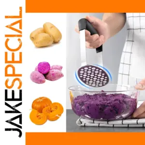 Vibrant Silicone Potato Masher for Efficient Mashing