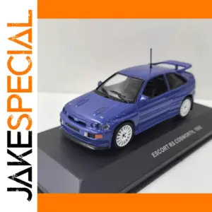 1992 Ford Escort RS 1:43 Diecast Model Blue