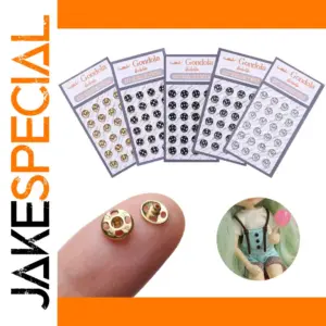 Miniature Metal Buckles for 1/6 Scale Dolls