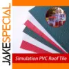 PVC Roof Tile Set for Miniature Models