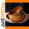 Japanese-Style Wooden Bowls Collection