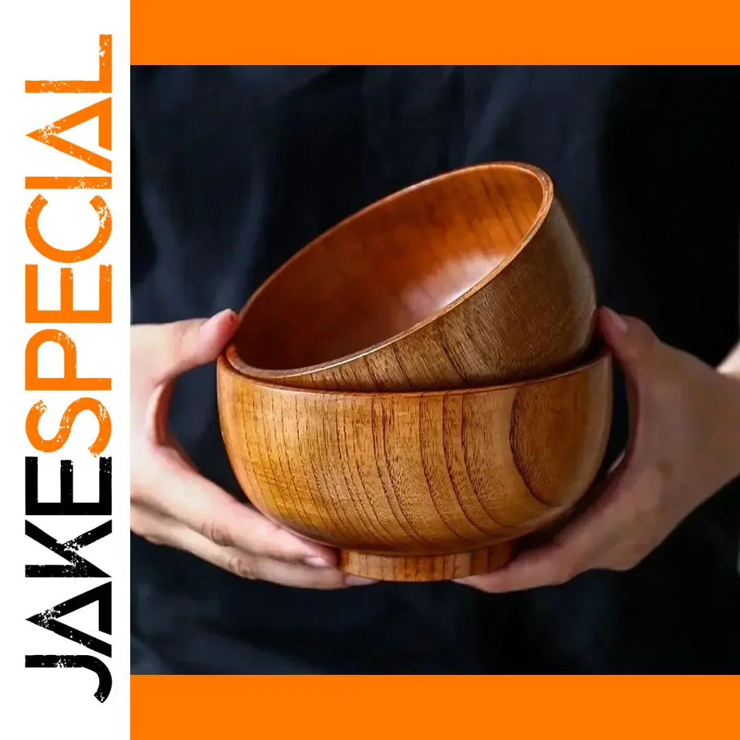 Japanese-Style Wooden Bowls Collection 1 Japanese-Style Wooden Bowls Collection