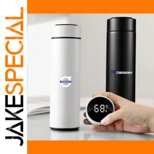 Stainless Steel Smart Thermos Mug with LCD