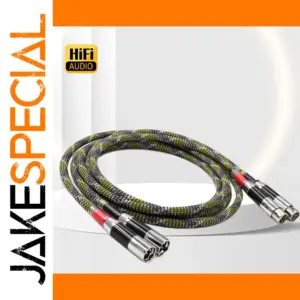 Durable 3-Pin XLR Microphone Cable 0.3m-3m
