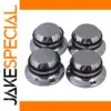 Chrome Zinc Alloy Guitar Control Knobs Set