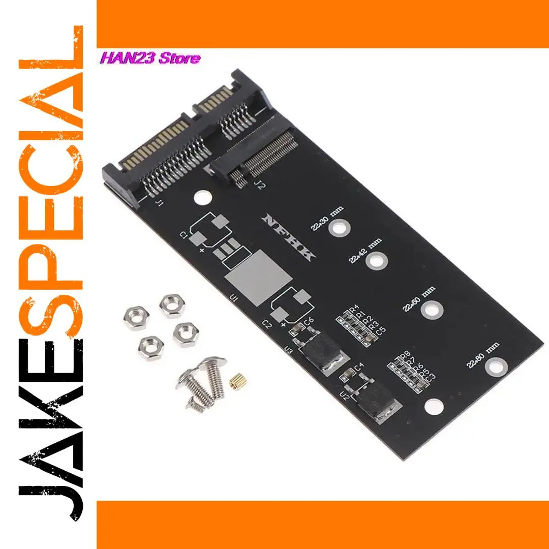 M.2 SATA Adapter Card for SSDs 1 M.2 SATA Adapter Card for SSDs