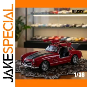 1/36 Scale Mercedes-Benz 300SL Die-Cast Replica