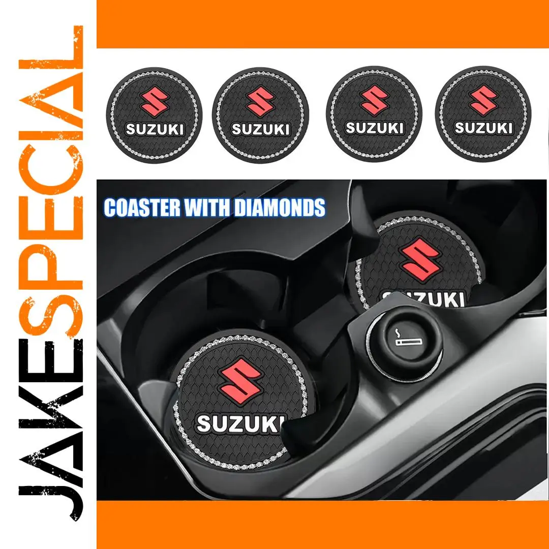 Suzuki Car Coaster Set with Rhinestones 1 Suzuki Car Coaster Set with Rhinestones