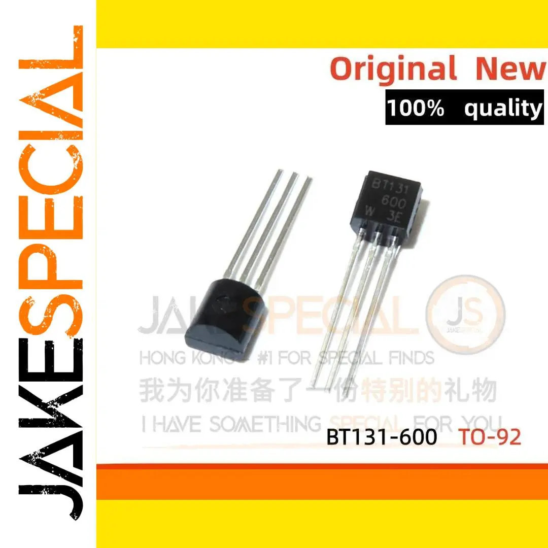 set of 100 BT131-600 high-voltage thyristors 1 set of 100 BT131-600 high-voltage thyristors
