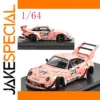 Pink Porsche 911 RWB Model 1/64 Scale