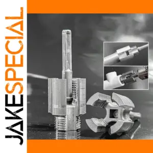 Dual-Function Pipe Threading Tool for 1/2 and 3/4 Inch Pipes