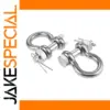 316 Stainless Steel Marine Bow Shackle 1/4 to 1/2 Inch