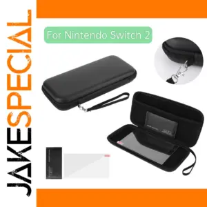 Dark Gray Switch 2 Storage Case with Organizer