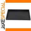 Black Solid Wood Serving Tray in Three Sizes