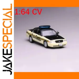 Victoria Crown CV 1:64 Alloy Police Car Model