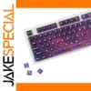 YMDK 119-Key RGB Transparent PC Keycap Set