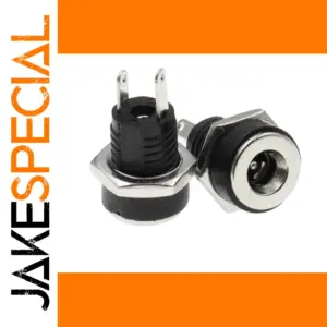 10-Pack Waterproof Power Socket Connectors 12V 3A