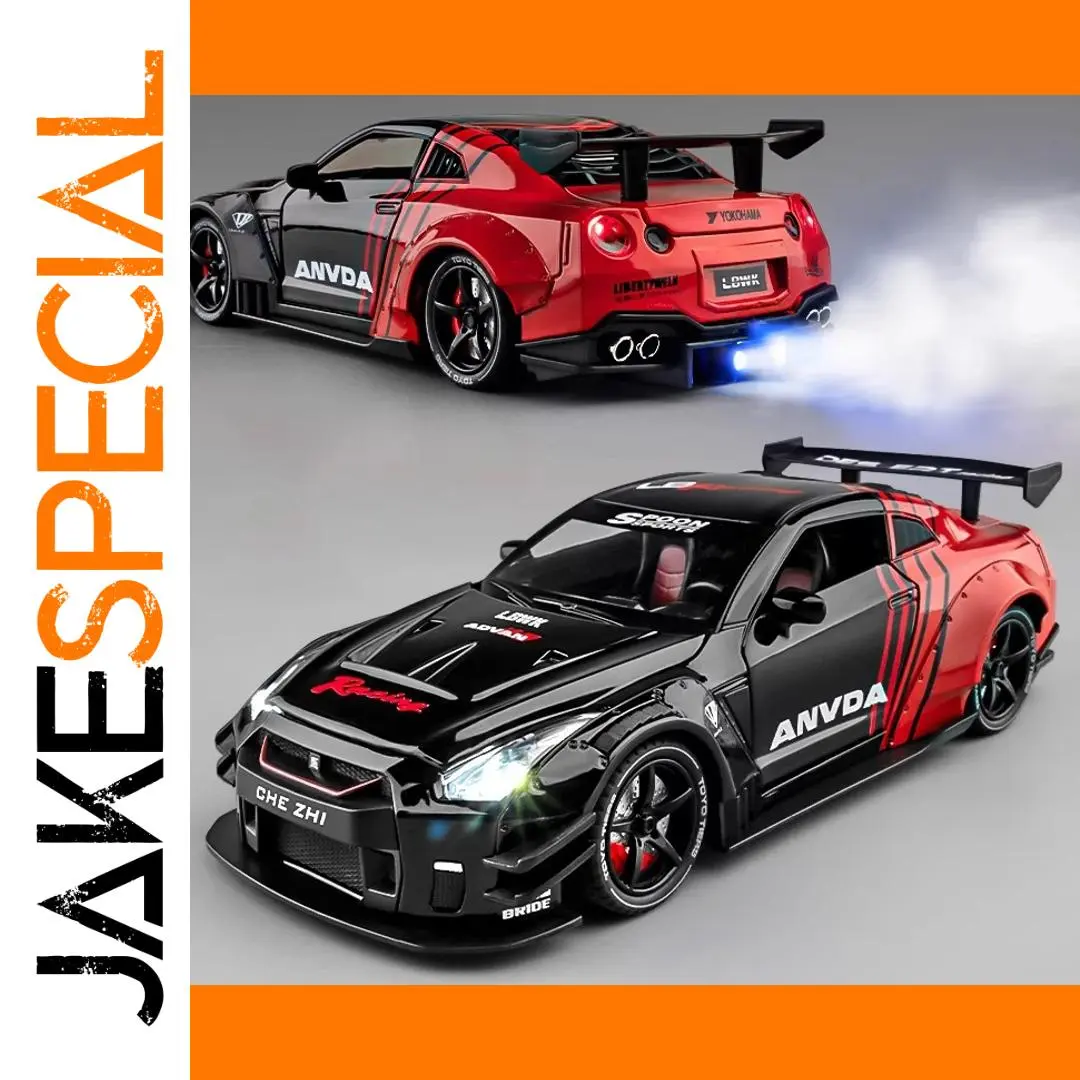Nissan GTR R35 Skyline Diecast Model Car 1 Nissan GTR R35 Skyline Diecast Model Car