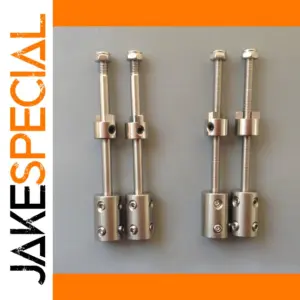 Stainless Steel RC Boat Extension Shafts 80mm