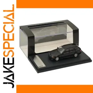 Black 1:64 Scale Diecast Station Wagon
