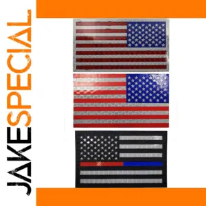 USA Reflective IR Fabric Badge Patches