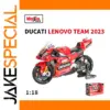 2023 Ducati Lenovo Motorcycle Model 1:18 Scale