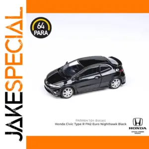 Black Honda Civic Type R FN2 Diecast Model Car