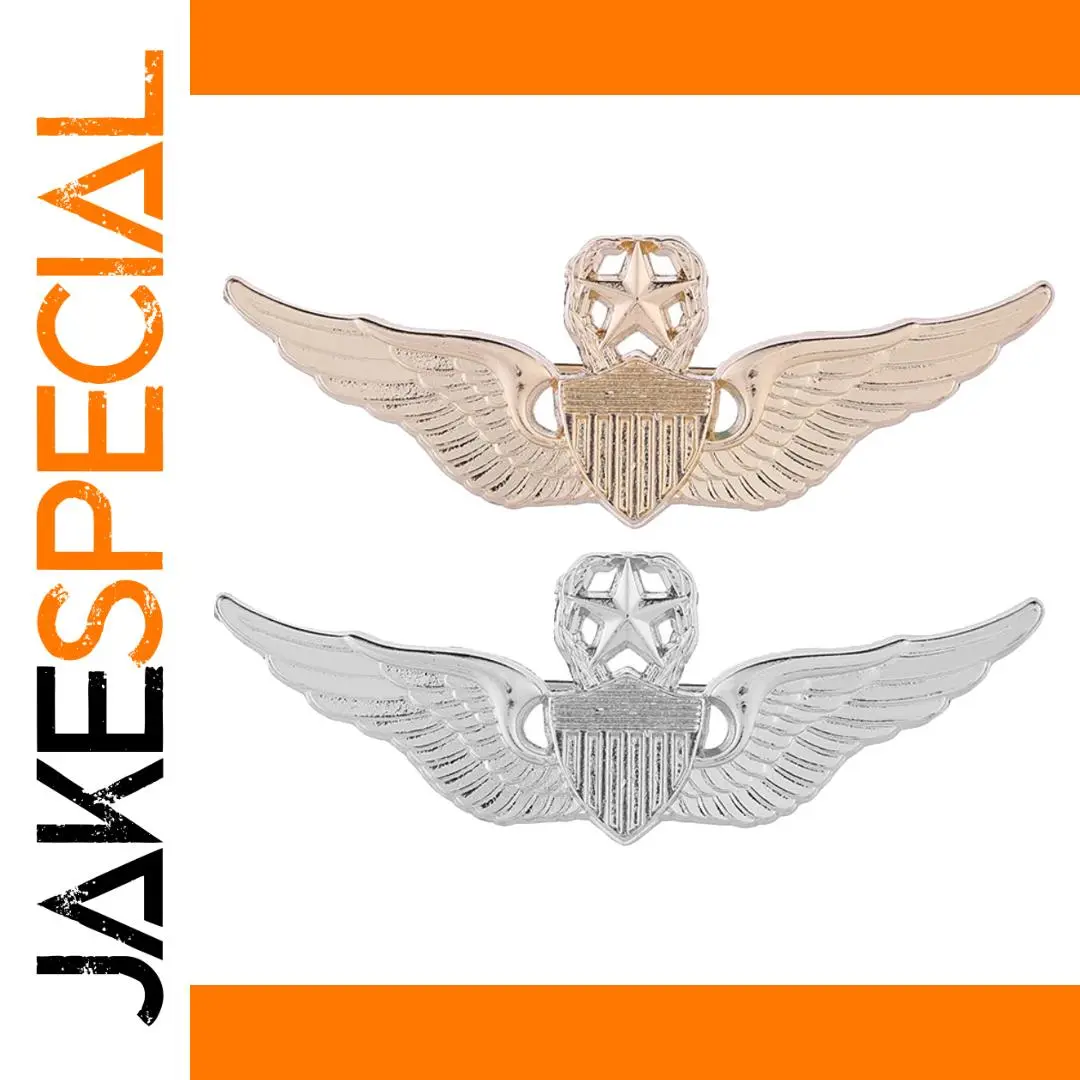 U.S. Air Force Insignia Pentagram Wings Brooch 1 U.S. Air Force Insignia Pentagram Wings Brooch