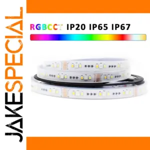 RGBCCT LED Strip Light 5m 12/24V Waterproof