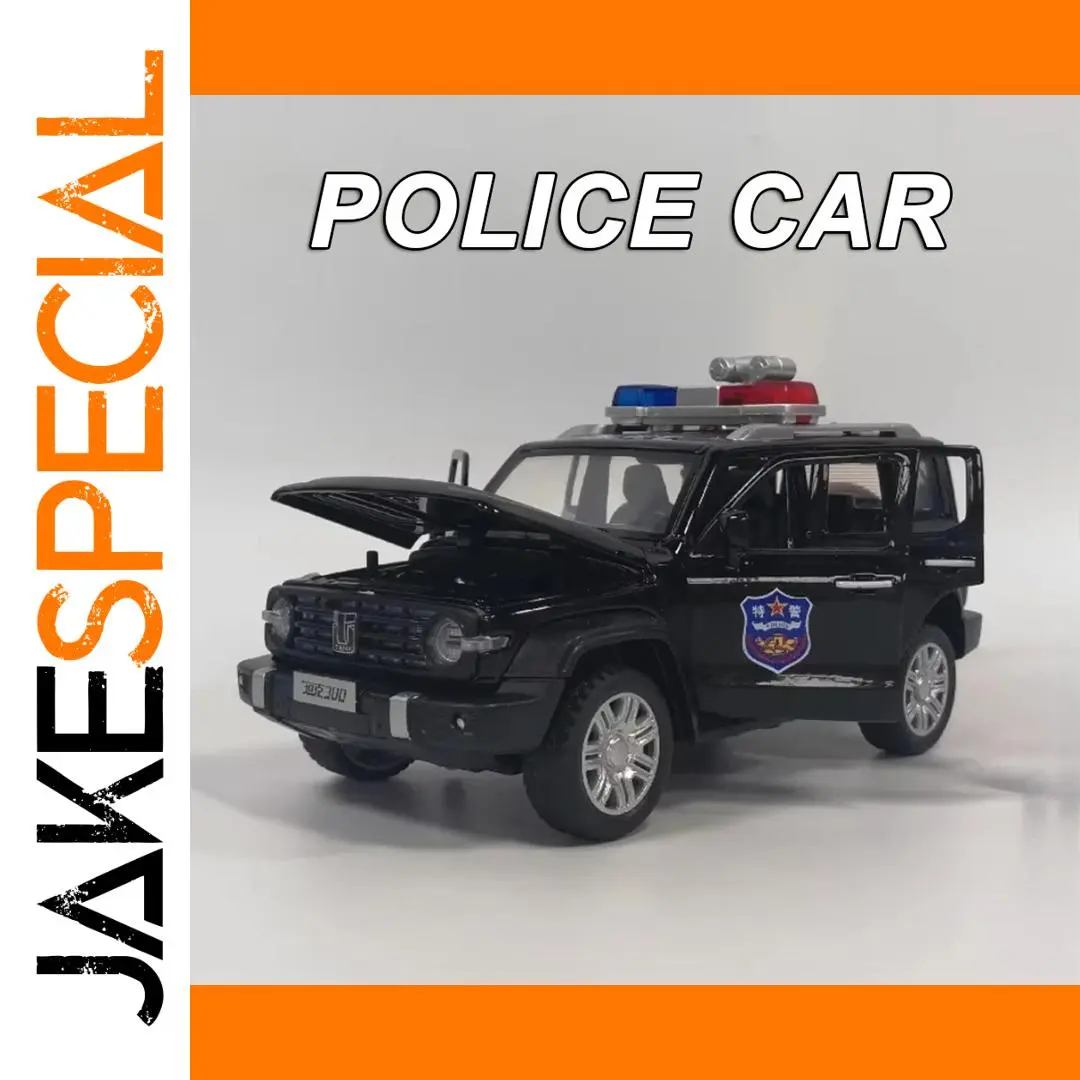 1:32 Diecast Police Car Model for Collectors 1 1:32 Diecast Police Car Model for Collectors