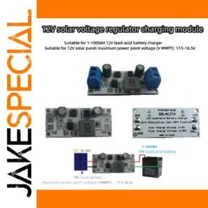 12V/300kHz MPPT Solar Controller for Batteries