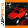 Vibrant Red Alloy Off-Road Car Model