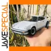 White 1:24 Diecast Porsche 911 Turbo Model
