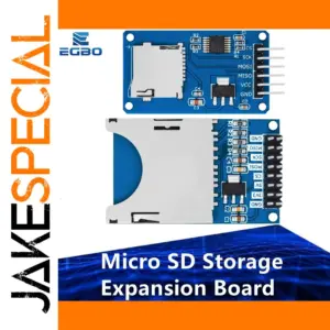 Blue Micro SD Storage Expansion Module for Projects